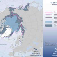Northeast Passage (Northeast Route) and Sea Ice Conditions